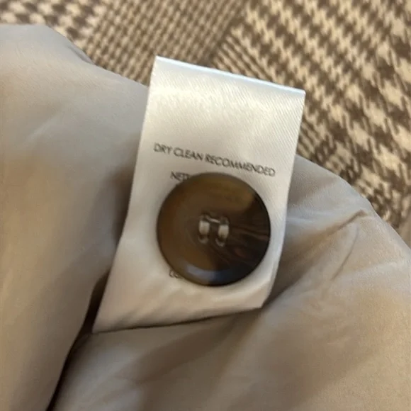 NWT Z Supply Anna Plaid Blazer in Milkshake Size Medium - Picture 10 of 11